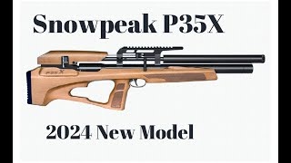 Snowpeak Pistola de ar comprimido P35X PCP