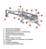EK-Archery XBow VLAD - ballesta táctica de repetición - BK