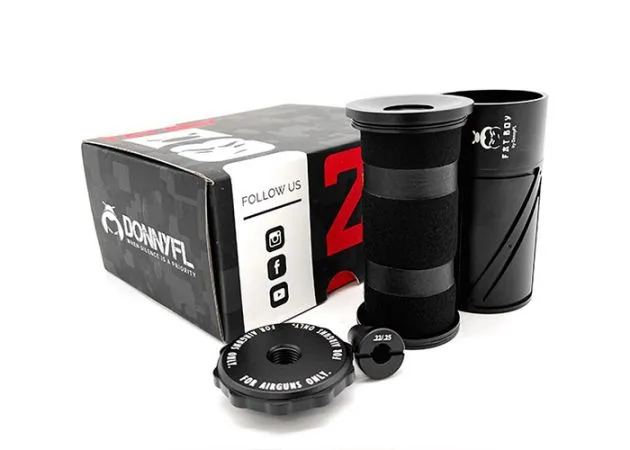 DonnyFL Modérateur de son Fatboy 2.0 jusqu'au calibre .30 avec filetage 1/2"-20 UNF