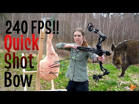 EK-Archery Whipshot 15-50 lbs - arco composto com carregador de tiro rápido