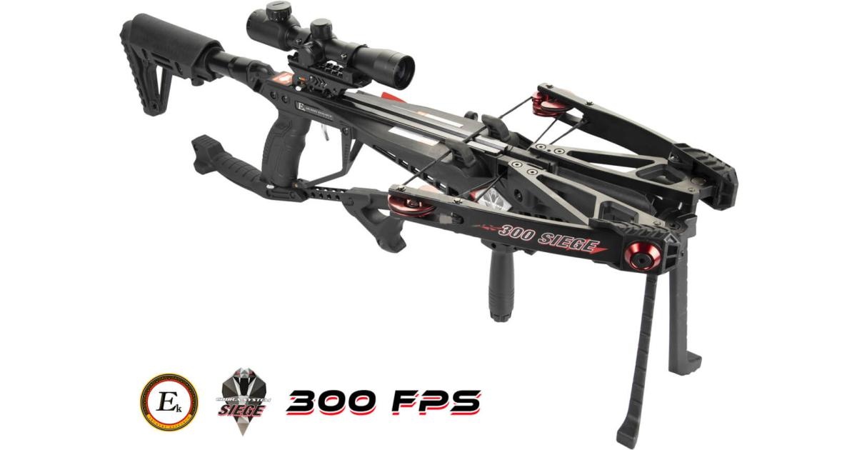 EK-Archery Arbalète à poulies Siege 300 150lbs/300fps