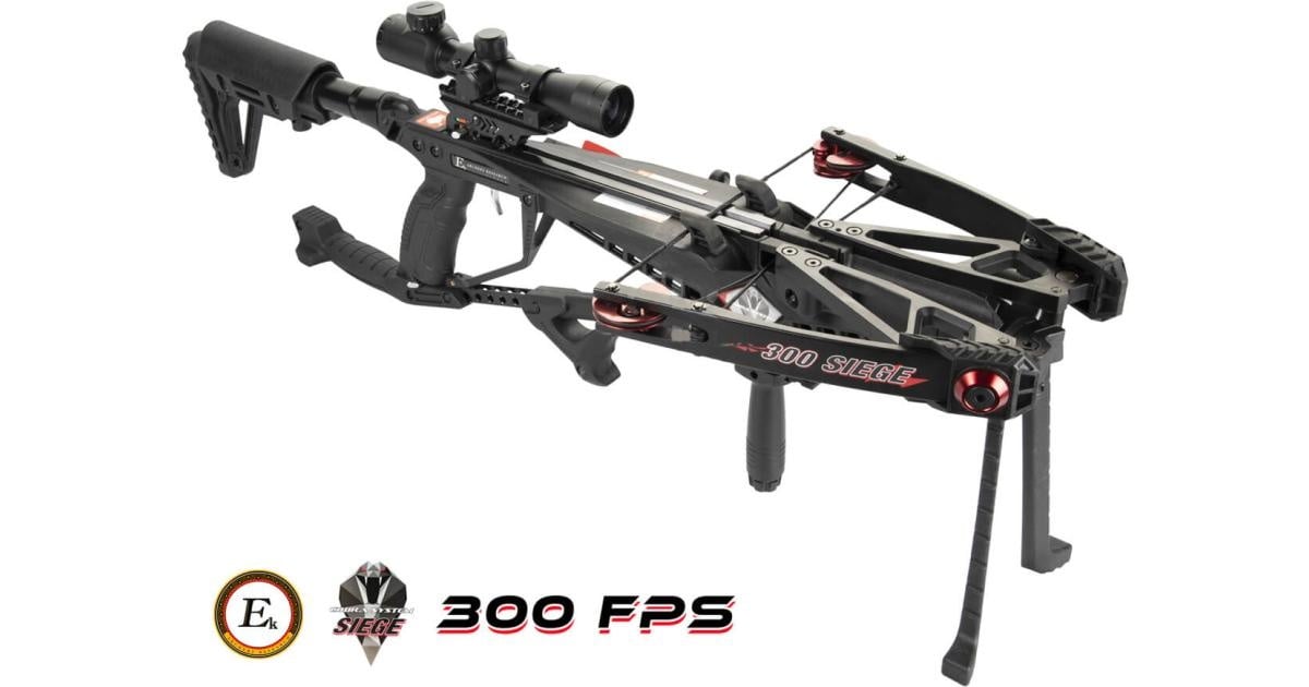 EK-Archery Siege 300 Compound Crossbow 150lbs/300fps