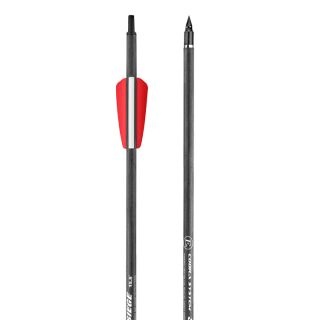 EK-Archery Bełty węglowe 15,5" do kuszy Cobra Siege - 6 sztuk