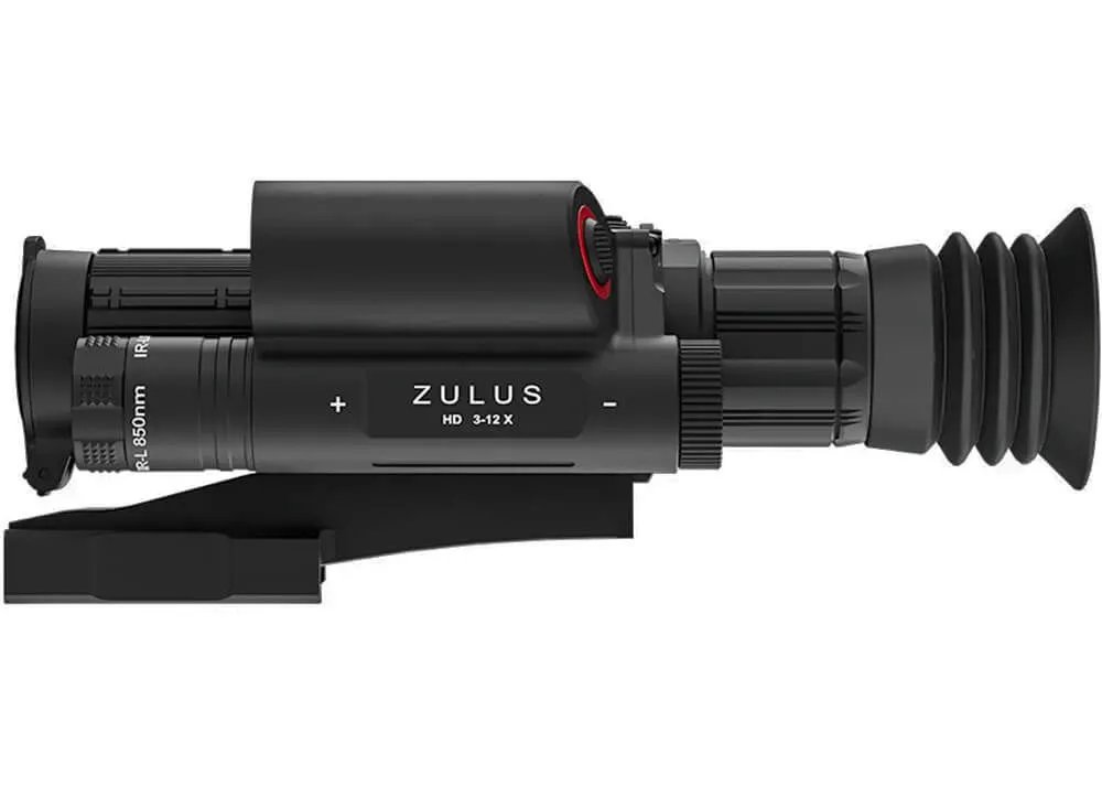 Arken Optics Mira telescópica Zulus HD 3-12x LRF diurna e noturna