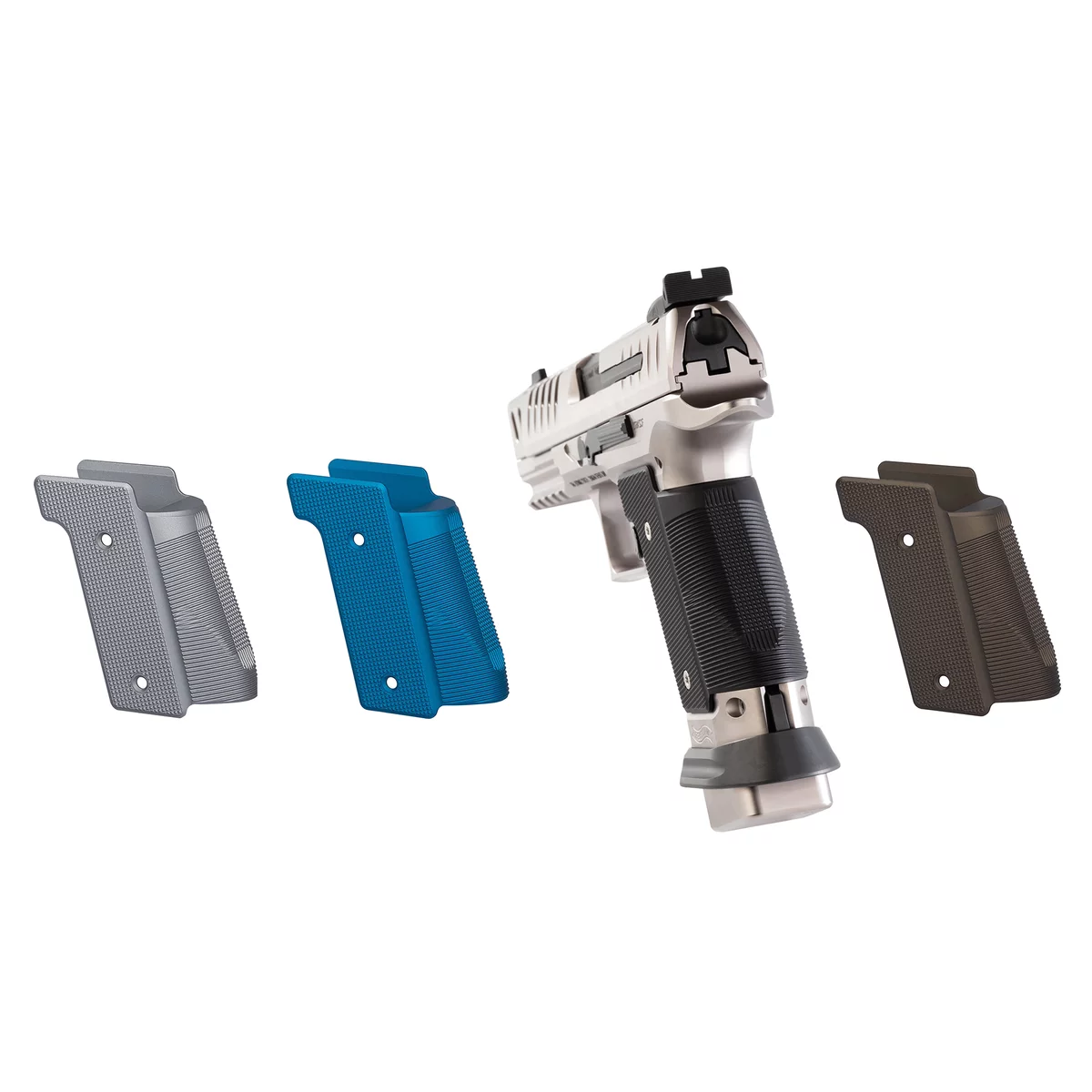 Walther Carcasa de mango de aluminio para todos los modelos con estructura de acero.