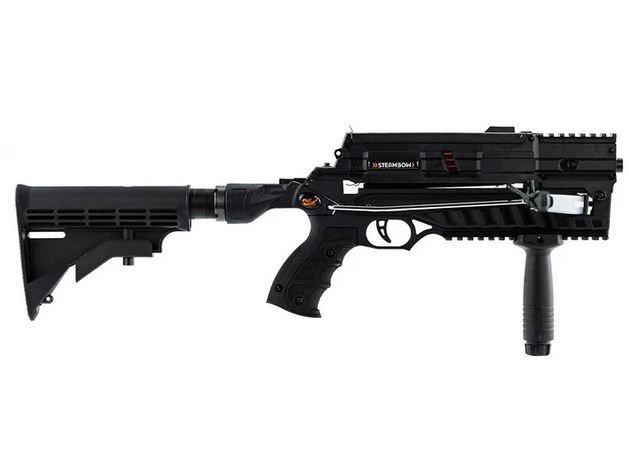 Steambow AR-6 Stinger II Taktyczna Kusza Powtarzalna z 6-nabojowym magazynkiem szybkostrzelnym