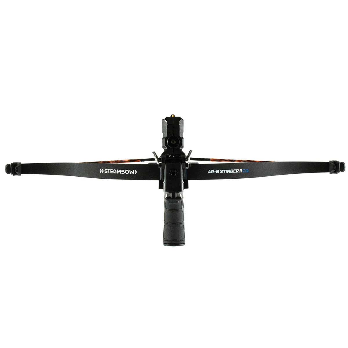 Steambow AR-6 Stinger II Compact repeating crossbow with 6-shot rapid-fire magazine