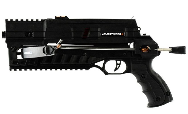 Steambow AR-6 Stinger II Besta de repetição compacta com carregador rápido de 6 tiros