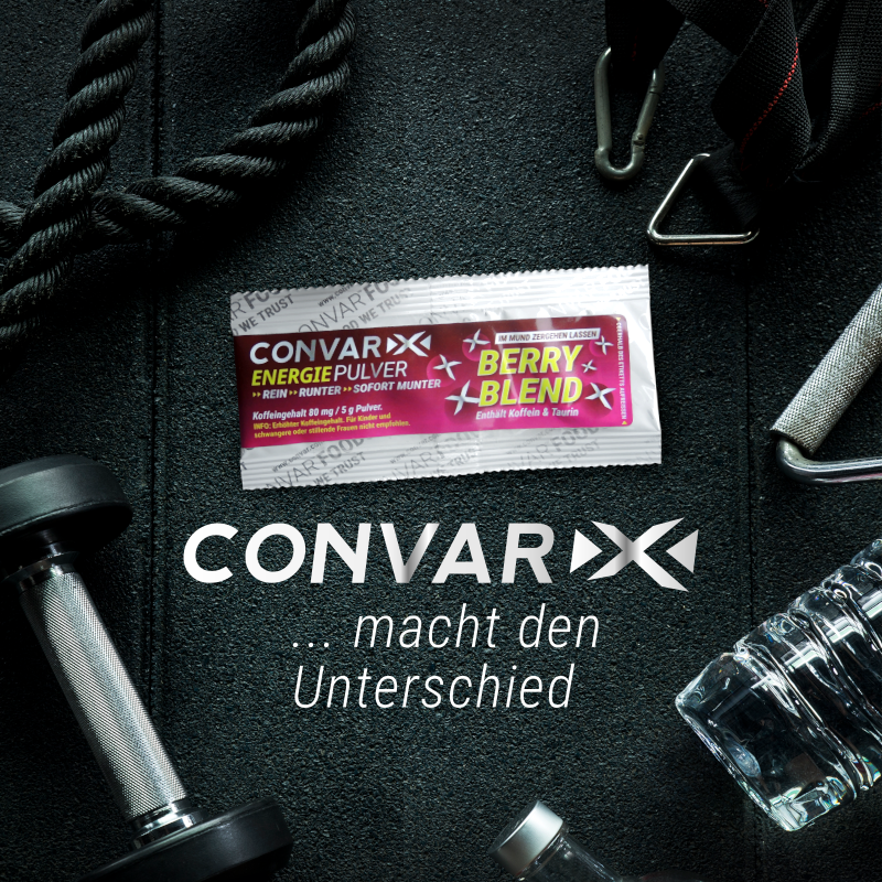 Convar Foods 50 x Mélange de baies en poudre énergétique CONVAR-X (5g)