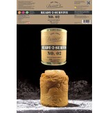 READY-2-SURVIVE No. 02 Pan mixto de centeno - pan enlatado - 12 latas / 4,2 kg sin cortar, sin lactosa, vegano