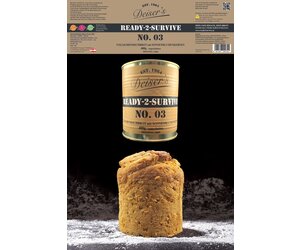 Mélange Pour Pain Complet Emergency Food, 750g, Conserve Survie 15 Ans, Vegan