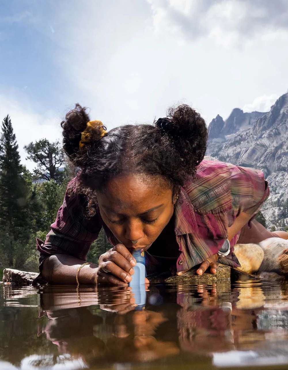 LifeStraw Filtre à eau à paille série Peak