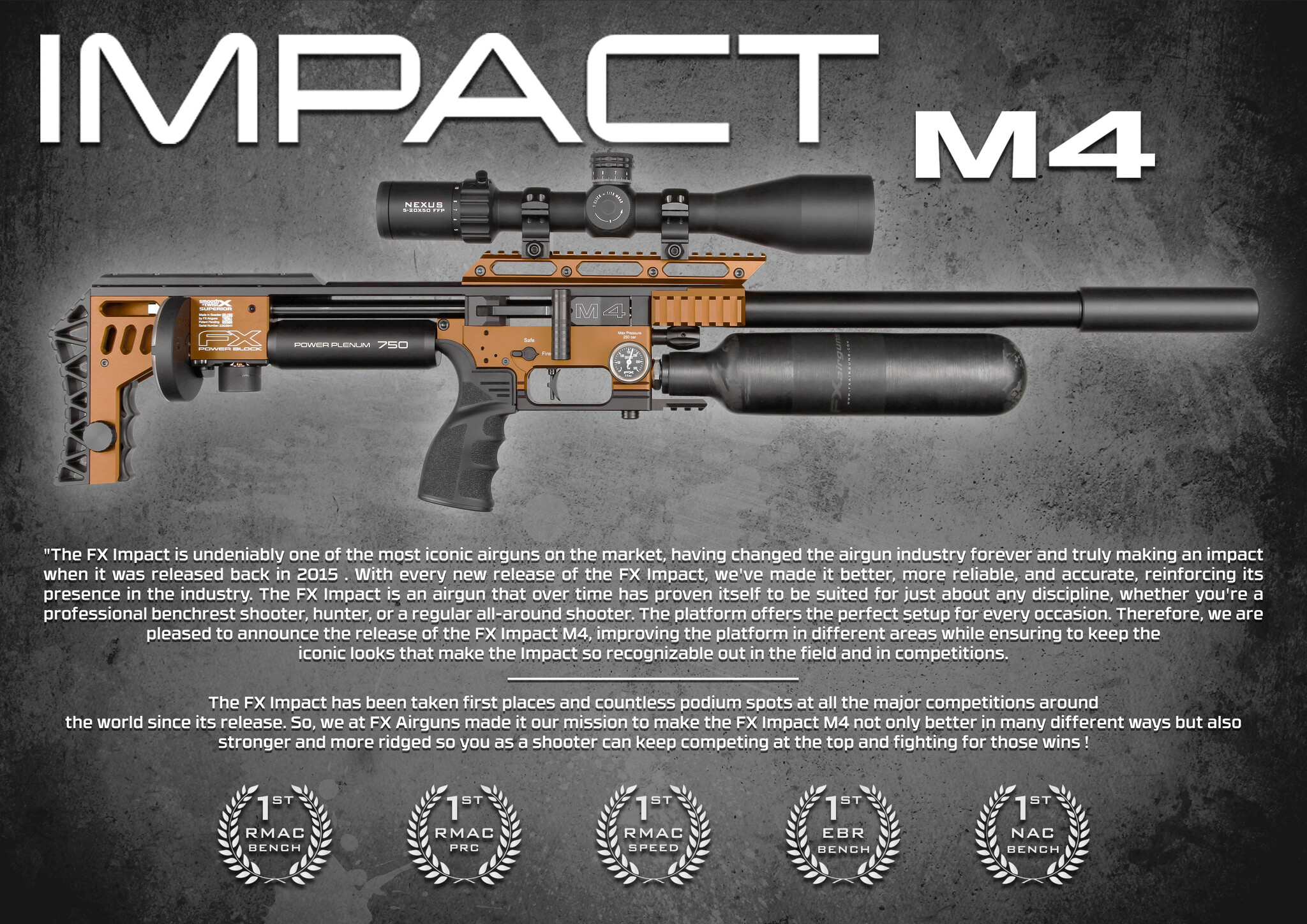 FX AirGuns FX Impact M4 Standard - Bronze