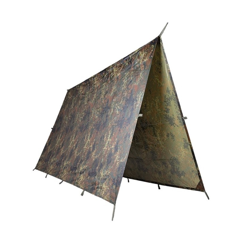 Mil-Tec Tarp PE RipStop 3x3 meters - OD or GF