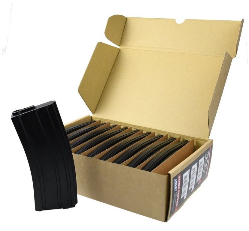 ASG Revistas M4/M16 Mid-Cap, pacote com 10 140 BB