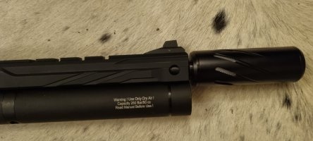 Huggett Átomo moderador con rosca 1/2"-20 UNF