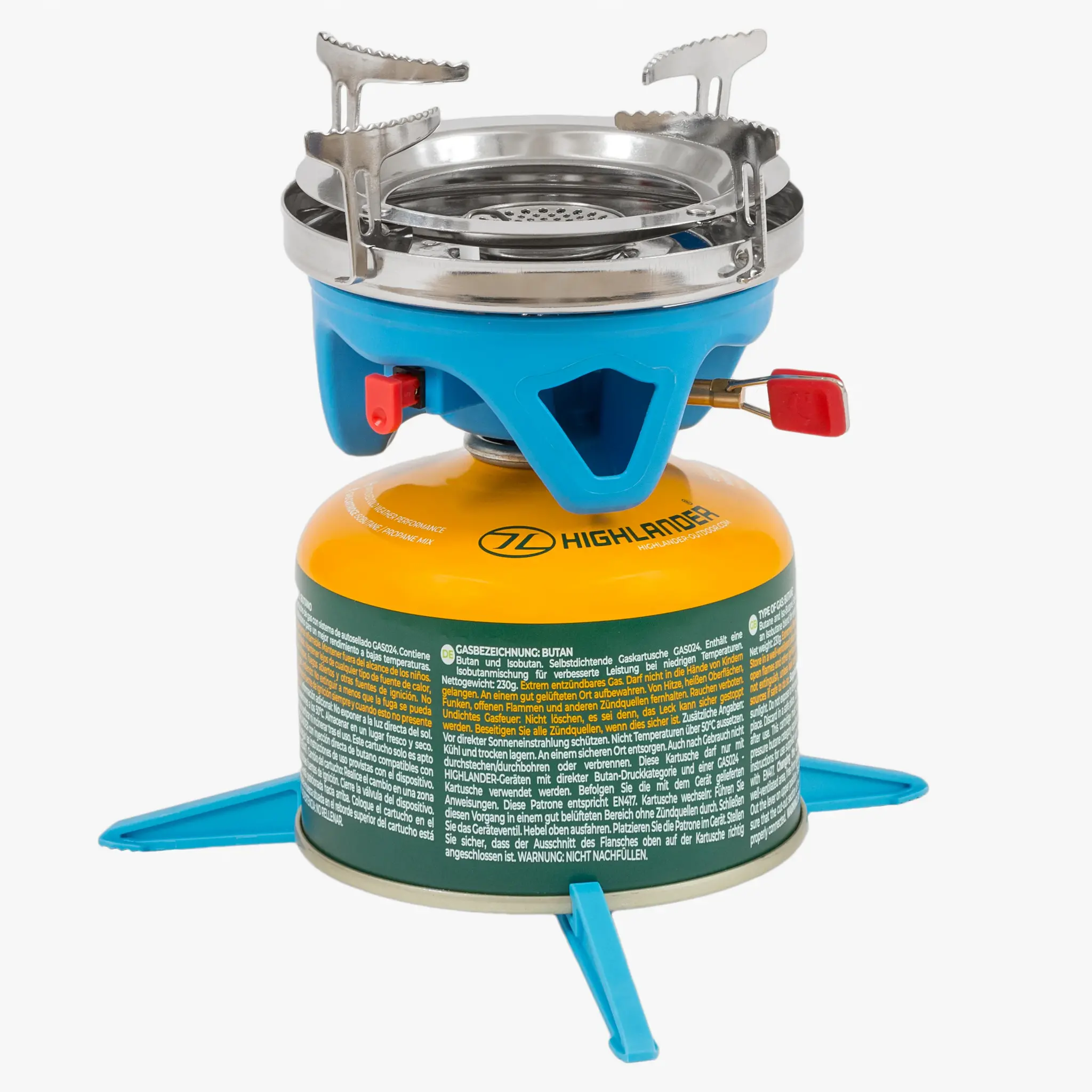 Highlander Réchaud à gaz de camping Blade Fastboil 3 - 1,1 litre