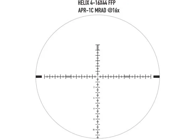 Element Optics HELIX 4-16x44 FFP rifle scope