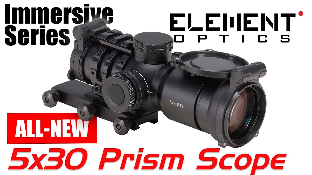 Element Optics Serie inmersiva: visores prismáticos