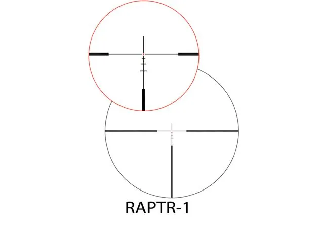 Element Optics Cannocchiale da puntamento HELIX HD 2-16x50 RAPTR-1 MRAD