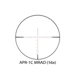 Element Optics Cannocchiale da puntamento HDLR 2-16x50 APR-1C