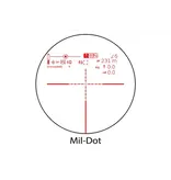 Element Optics Cannocchiale da puntamento HYPR-7 7x50 con reticolo digitale