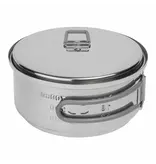 Esbit Set cucina da campeggio per combustibile secco con pentola in acciaio inox 18/8 - 1.000 ml