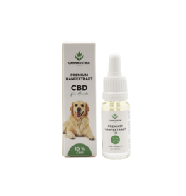 Extrait de chanvre premium pour chiens 10%