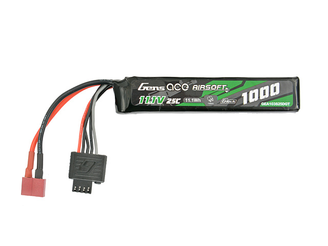 Gens Ace G-Tech Li-Po 11,1 V 1000 mAh 25/50C Deans Wtyczka T