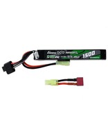 Gens Ace G-Tech Li-Po 7,4V 1500mAh 25/50C Mini Tamiya e Dean