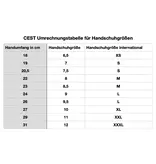 CEST Rękawice piaskowe kwarcowe z ochroną przed przecięciem na poziomie 5 Plus