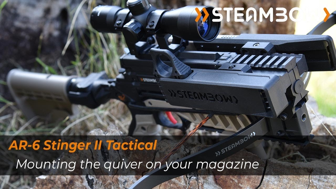 Steambow AR-Series Tactical Arrow Quiver