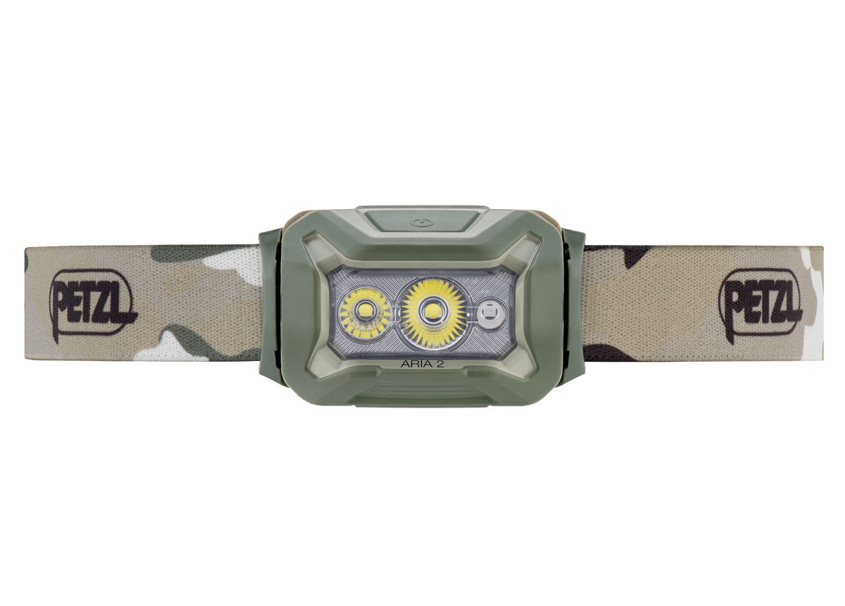 Petzl Farol Aria 2 RGB 450 lumens - Camuflado