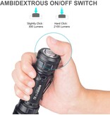 OLight Lanterna LED Warrior X Pro - 2100 lúmens