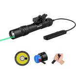 OLight Odin GL M com montagem MLOK e laser verde - 1500 lumens