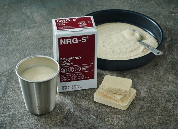 Katadyn NRG-5 Emergency Food Ration Vegan / Latkose-free