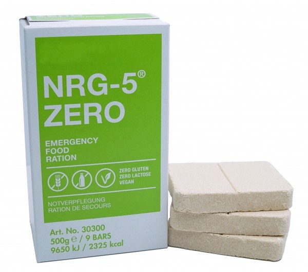 Katadyn NRG-5 Zero Emergency Food Ration Vegan/Glutenfrei