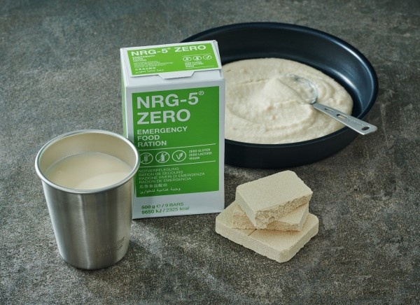 Katadyn NRG-5 Zero Ração Alimentar de Emergência Vegana/Sem Glúten