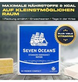 Seven Oceans Rações diárias XXL 24 x 500 g - prazo máximo de validade dos alimentos de emergência