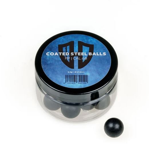 HD24 9.9g bullets with steel core and plastic jacket cal .68 - 20 pieces