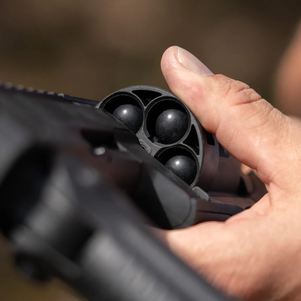 HD24 Bolas de 9,9g com núcleo de aço e revestimento plástico cal.