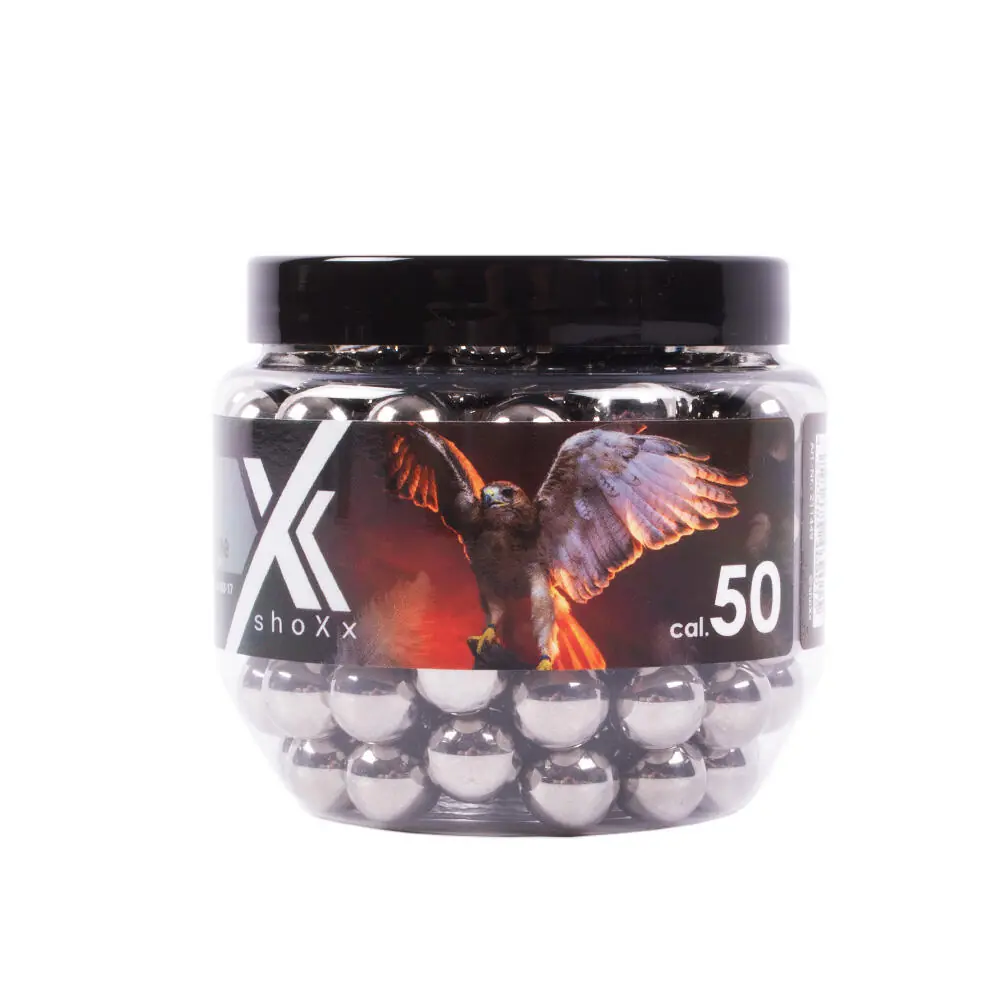 shoXx Bolas de aço Falcon Xtreme Cal. 8,5g 50 - 150 peças