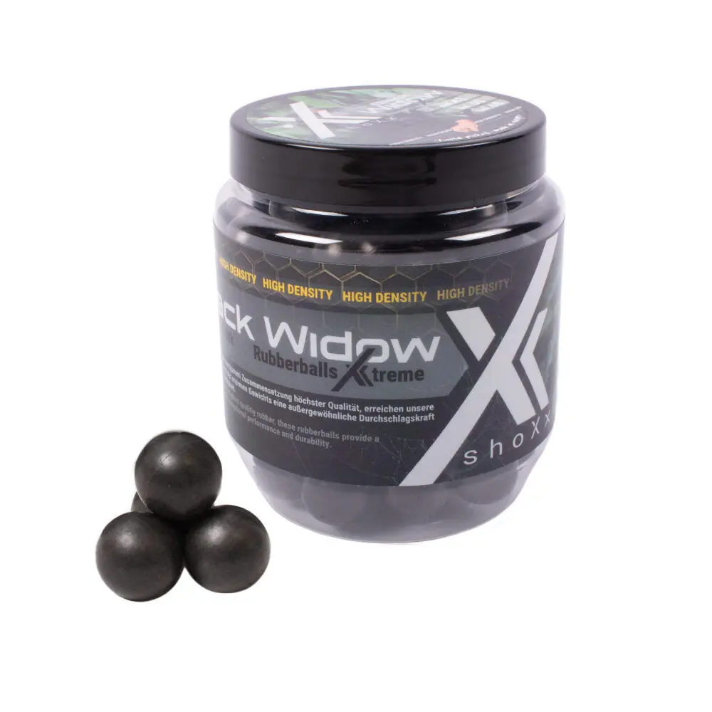 shoXx 4,96 g Balles en caoutchouc Black Widow Xtreme cal.