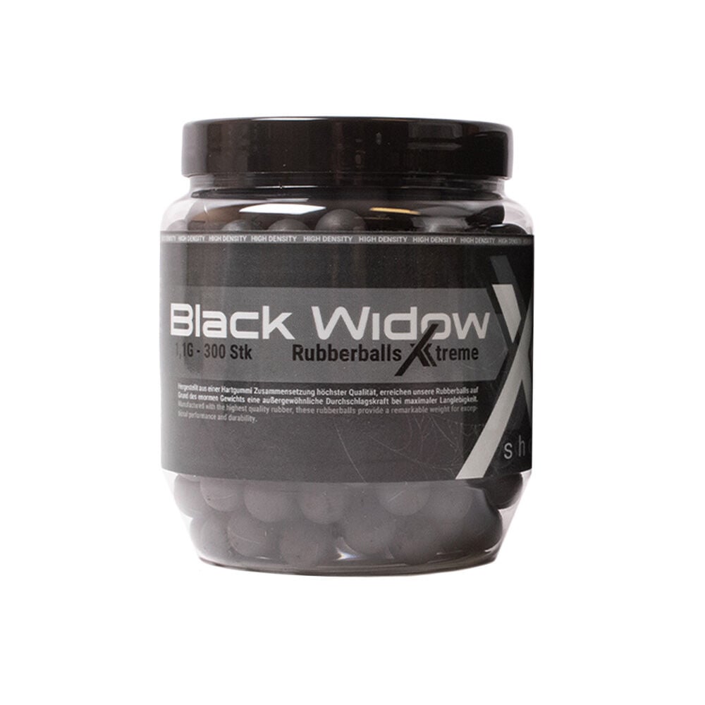 shoXx 1,1 g de balles en caoutchouc Black Widow Xtreme Cal.