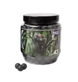 shoXx Palline di gomma Black Widow Xtreme Cal 43 da 1,1 g - 300 pezzi