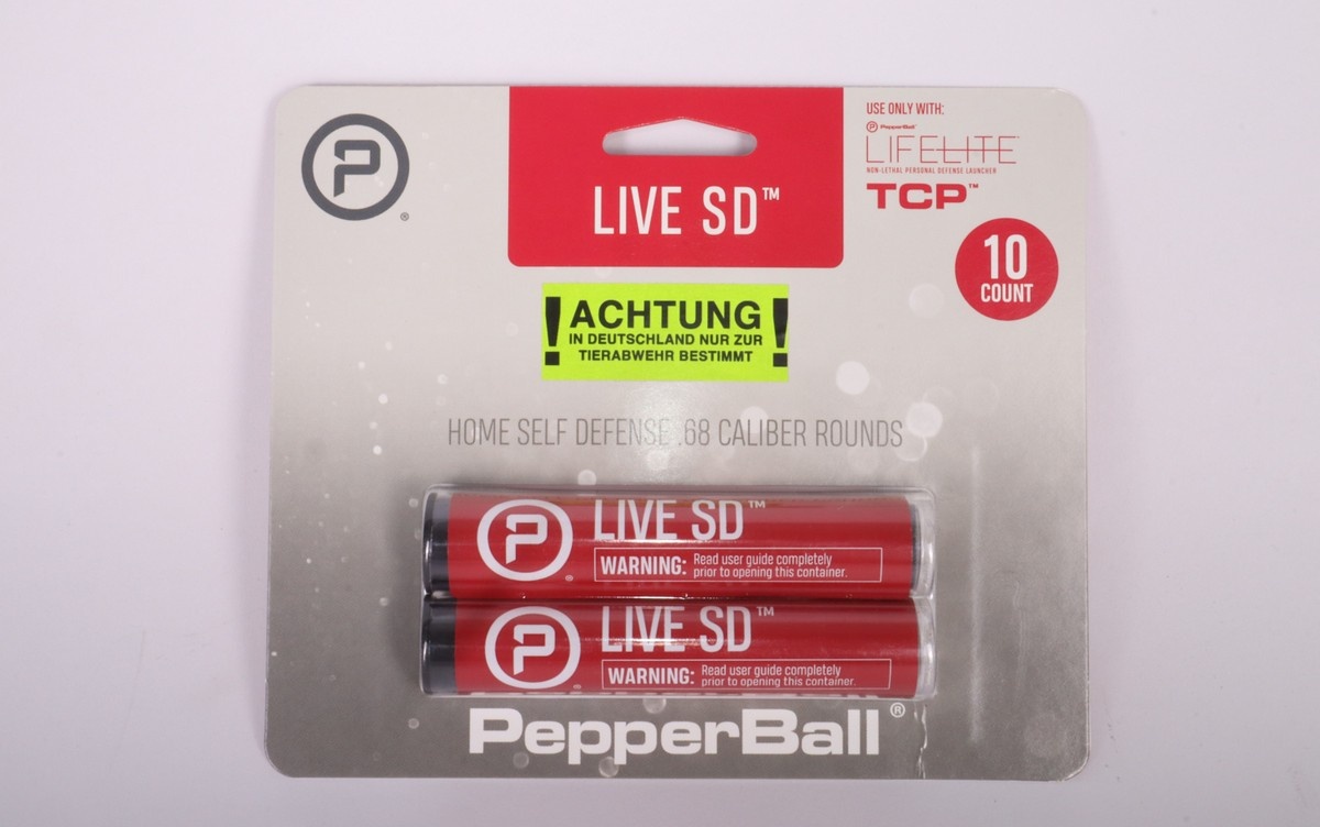 Pepperball Live SD Ammunition Cal.68 - 10 pieces