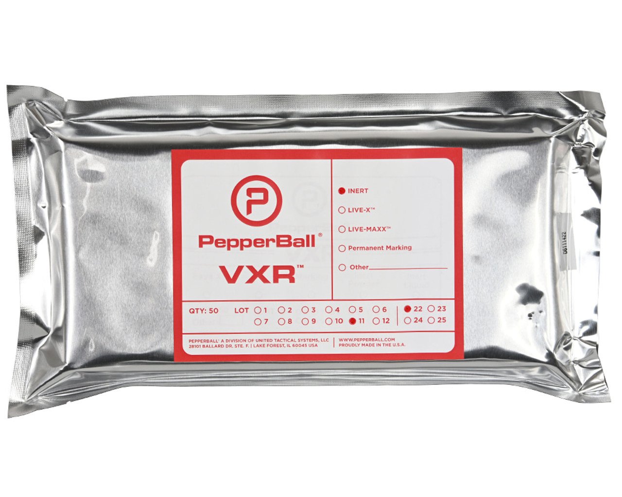 Pepperball VXR INERT Powder Cal.68 - 50 pieces