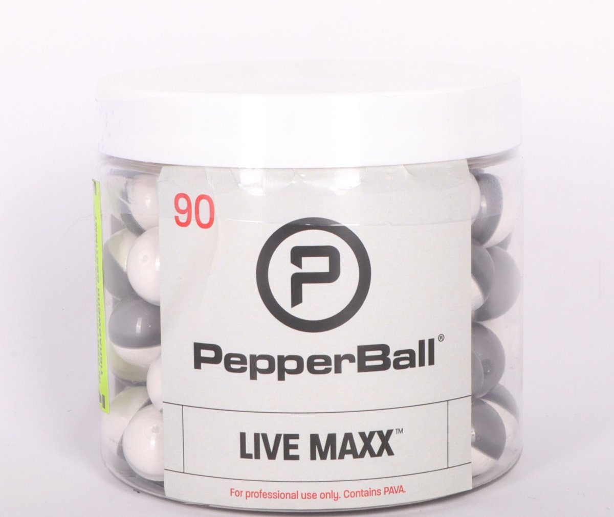 Pepperball Live MAXX Cal.68 - 10 or 90 pieces