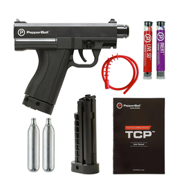 Pepperball Kit de défense domestique pour pistolet compact tactique TCP Cal.