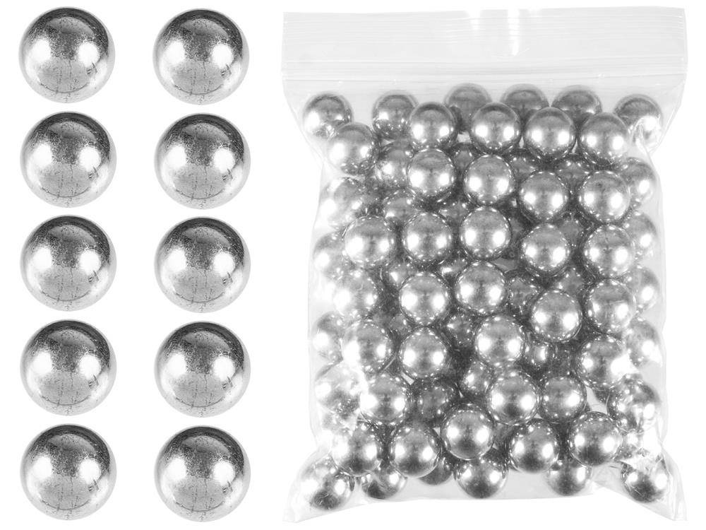 RazorGun Bolas de Aço para Estilingue 10mm - 100 peças